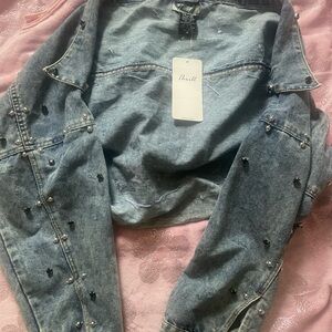 Thrill Women's Studded Denim Jacket